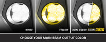 Diode Dynamics 17-25 Subaru BRZ/WRX/Ascent SS3 LED Foxbeam Fog Light Kit - Dual-Color White/Yellow