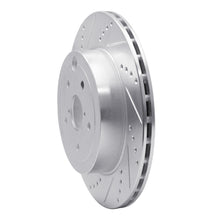 DFC [18-25 WRX] Rear Left Drilled and Slotted Brake Rotor - Silver
