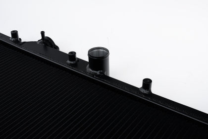CSF [08-21 WRX/STI] 1-Row 31mm High-Performance Aluminum Radiator - Black