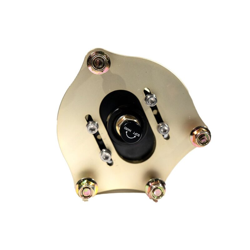 BLOX Racing [16-26 Civic Coupe/Sedan Non-Si / Type R] Plus Series Fully Adjustable Coilovers - Black