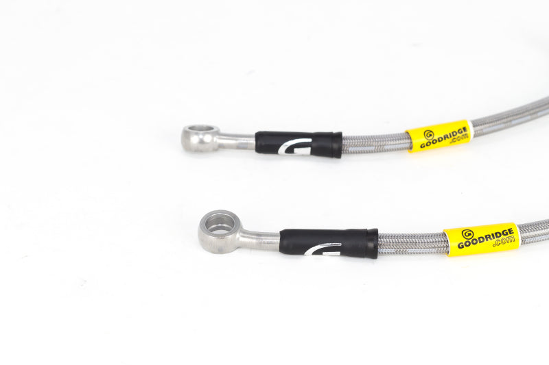 Goodridge [99-00 Civic Si] G-Stop Stainless Steel Brake Line Kit - Silver