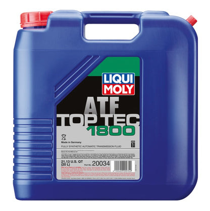LIQUI MOLY Top Tec ATF 1800 Automatic Transmission Fluid 20 L - Part Number LQM20034