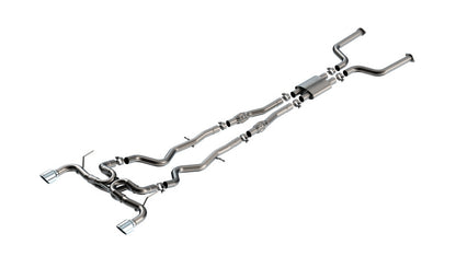 Borla [16-24 Q50] ATAK Cat-Back Exhaust System - 4.5-Inch Chrome Tips, Part 140978