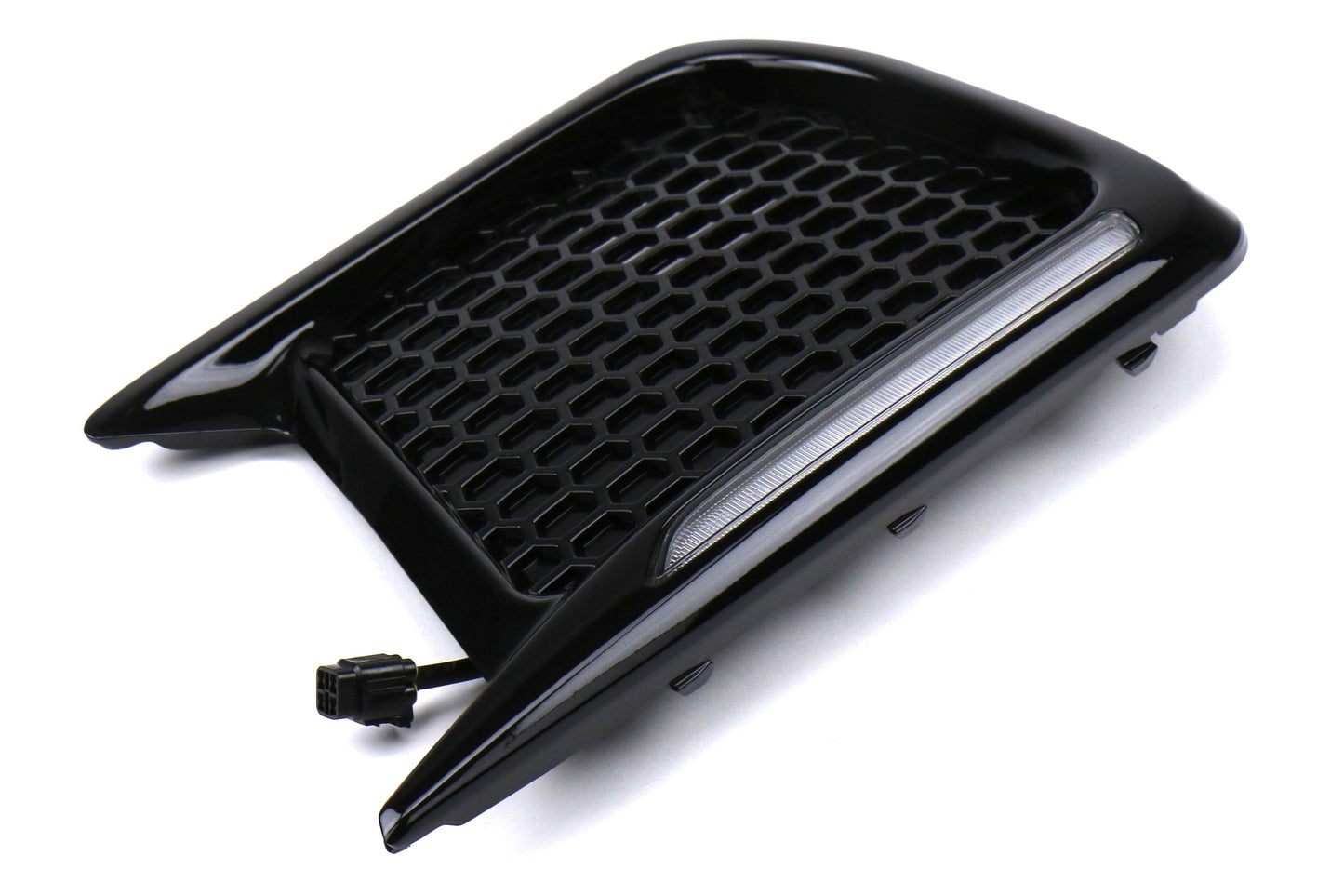 OLM Facelift JDM Style DRL / Sequential Turn Signal Bezel (No Fog Hole) - 18+ WRX* / STI