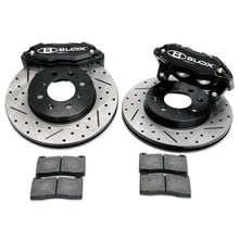 BLOX Racing [92-95 Civic] Tuner Series Front Brake Upgrade Kit - Black