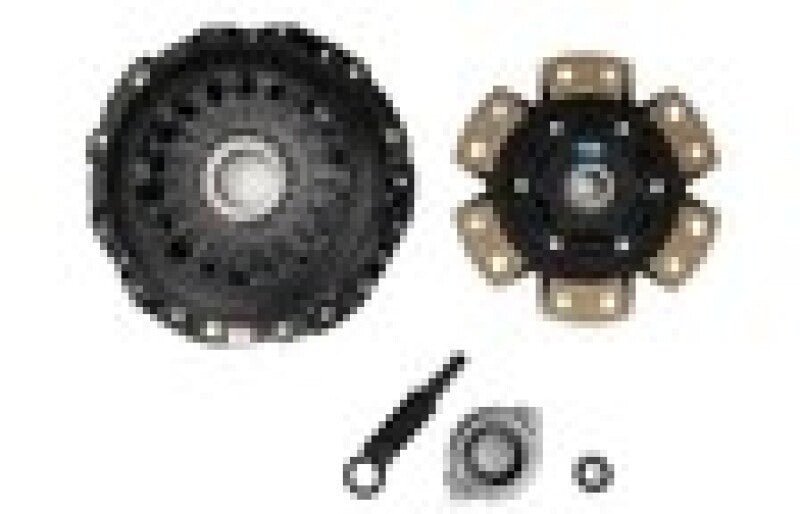 Competition Clutch [02-05 WRX] Stage 4 Strip Series 6-Puck Ceramic Clutch Kit - Performance Finish