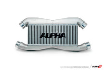 AMS [09-14 GT-R] Alpha Front Mount Intercooler for Alpha Intercooler Piping - Black