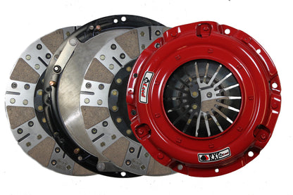McLeod Racing RXT Twin Disc Clutch Kit for [09-26 GM LS-X] 8-Bolt Crank - Ceramic Discs, Steel Flywheel