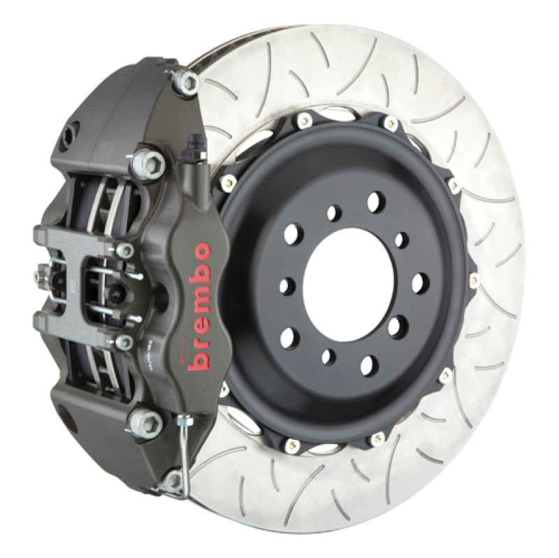 Brembo [05-21 WRX STI] PISTA Front Race BBK - 6-Piston Forged, 355mm 2-Piece Rotor, T3 Clear Finish