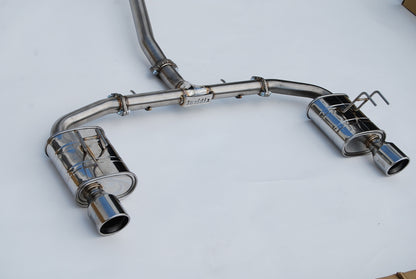Invidia [22+ Civic Si] Q300 Cat-Back Exhaust - Rolled Stainless Steel Tips