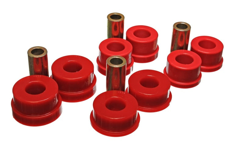 Energy Suspension [02-09 350Z / 03-07 G35] Rear Subframe Bushing Set - Red Polyurethane, 7.4103R