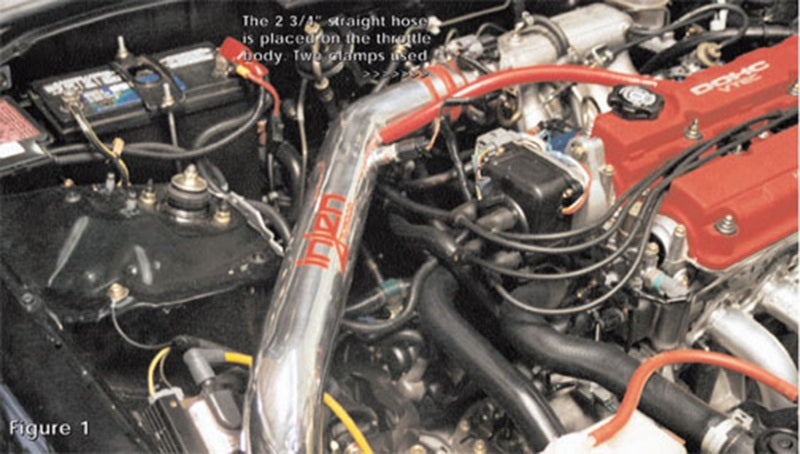 Injen [99-00 Civic Si] RD Series Cold Air Intake System - Black, Part Number injRD1560BLK