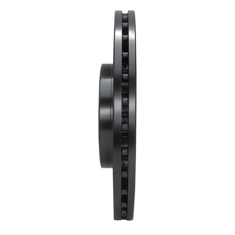 DFC [18-25 WRX] Front Left Drilled and Slotted Brake Rotor - Black, Part Number DF633-13041L