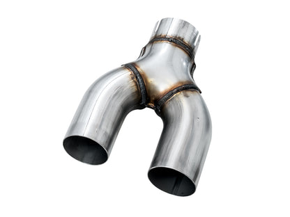 AWE Tuning [17-20 Civic Si] Touring Edition Exhaust with Front Pipe - Dual Chrome Silver Tips, AWE3015-32108