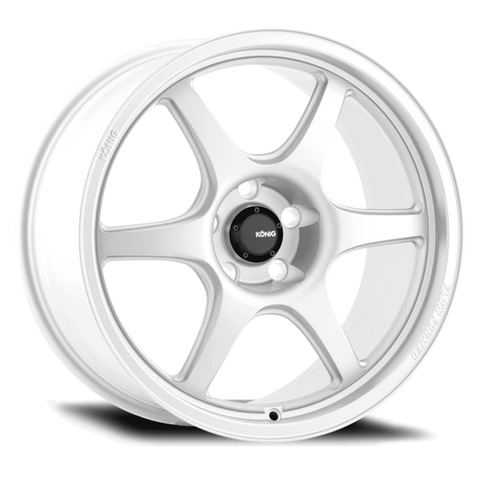 Konig Hexaform 18X8.5 5X114.3 ET43 Gloss White Flow Formed