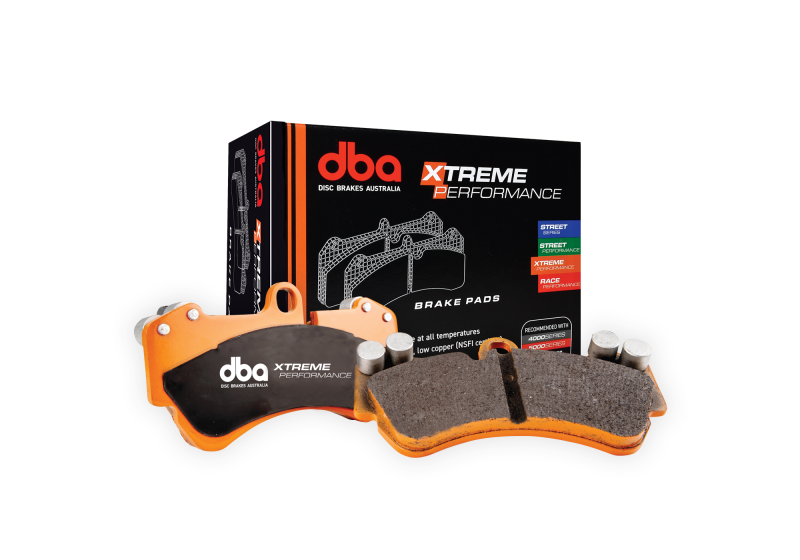 DBA [89-96 300ZX] XP650 Rear Brake Pads - Xtreme Performance