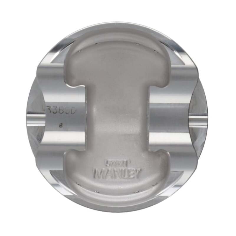 Manley [04-12 Impreza WRX STI] Platinum Series EJ257 Piston Set with Rings - 99.5 mm Standard Bore, 8.5:1 Dish
