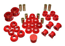 Energy Suspension [02-05 Civic] Hyper-Flex Master Bushing Set - Red, 16.18112R