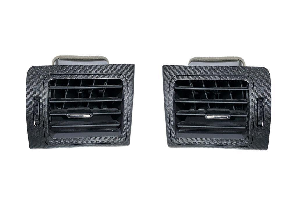 AC Vent 3D Carbon Blackout Overlays - 2015 - 2021 WRX / STI / 2014 - 2018 Forester / 2013 - 2017 Crosstrek - JDMuscleInterior15WRXACVENT3D