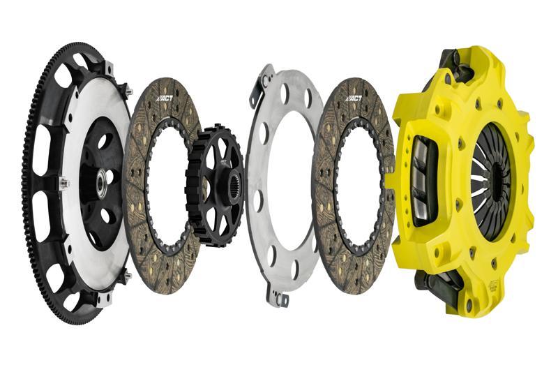 ACT 18 - 23 Ford Mustang GT 5.0L Mod - Twin 10.5 HD Rigid Street Clutch Kit - JDMuscleShop the look 2actT1S-F12