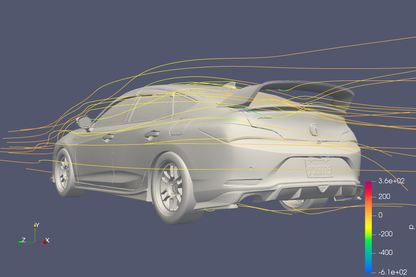 Epsilon+ [22-26 Civic Hatchback FL2/FL5] Sport Wing