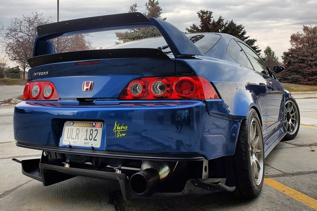 Epsilon+ [02-06 Acura RSX DC5] Double Spoiler Extension