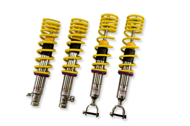 KW V3 Coilover Kit [92-93 Civic] Coupe, Hatchback, Sedan with Rear Lower Fork Mounts - Stainless Steel