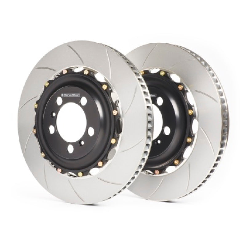 GiroDisc [03-09 350Z with Brembo Calipers] 2-Piece Slotted Front Rotors - Front