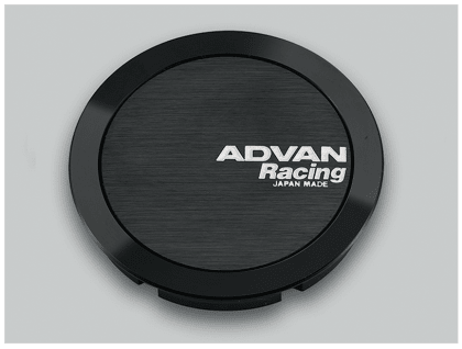 Advan 73mm Full Flat Centercap - Black | YV0329 - JDMuscleCenter CapsavnYV0329