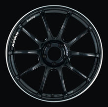 Advan RZII 17x8.0 +45 5x114.3 Racing Gloss Black & Ring Wheel - JDMuscleSPK745786