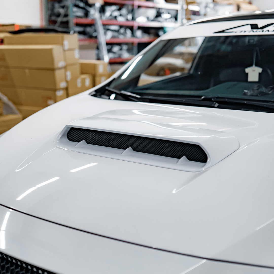 Aeroflow Dynamics [22 - 26 WRX] AFD Bulge Hood Scoop - JDMuscleHood Scoops / VentsVB-SSBHS-K7XWORLD RALLY BLUE
