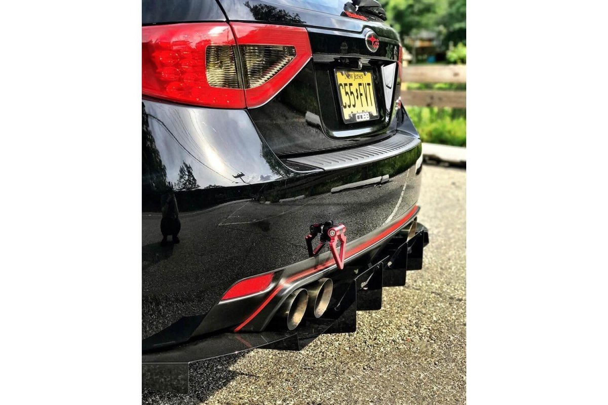 AeroflowDynamics [11 - 14 WRX/STI] Rear Diffuser V1 (Hatchback) - JDMuscleDiffusers and Vortex Generatorsafdsku-32429911502Matte black