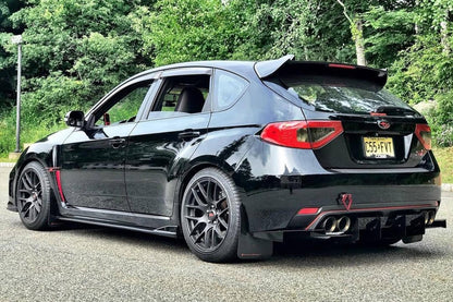 AeroflowDynamics [11 - 14 WRX/STI] Rear Diffuser V1 (Hatchback) - JDMuscleDiffusers and Vortex Generatorsafdsku-32429911502Matte black