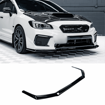 AeroflowDynamics [15 - 21 WRX/STI] Front Lip V2 S Style - JDMuscleFront LipsVA-V2-GBK-LIP
