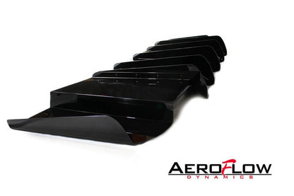 AeroflowDynamics [15 - 21 Wrx/Sti] Rear Diffuser V1 - JDMuscleDiffusers and Vortex GeneratorsAFD-VA-AL-DIFF-V1-MBKMatte black