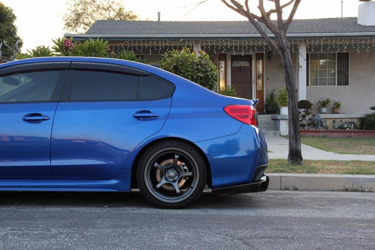 AeroflowDynamics [15 - 21 Wrx/Sti] Rear Diffuser V1 - JDMuscleDiffusers and Vortex GeneratorsAFD-VA-AL-DIFF-V1-MBKMatte black