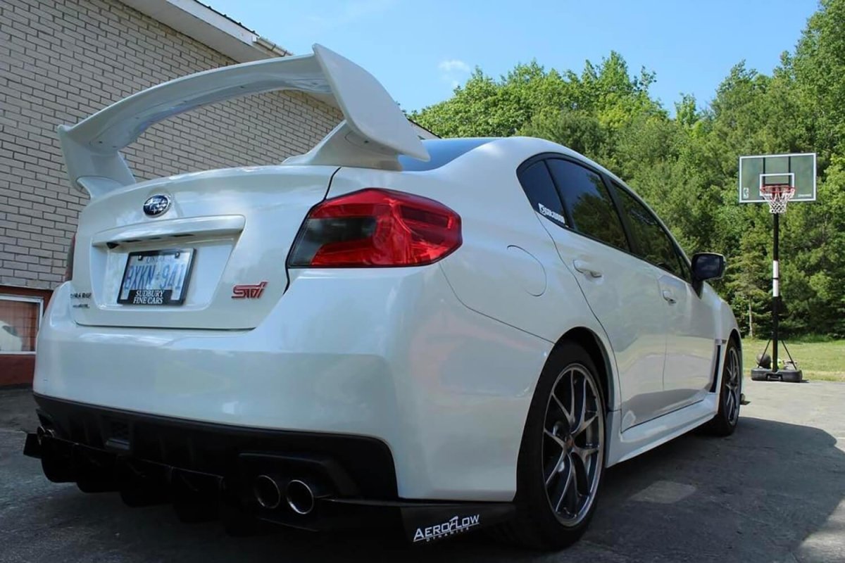 AeroflowDynamics [15 - 21 Wrx/Sti] Rear Diffuser V1 - JDMuscleDiffusers and Vortex GeneratorsAFD-VA-AL-DIFF-V1-MBKMatte black