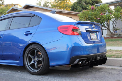 AeroflowDynamics [15 - 21 Wrx/Sti] Rear Diffuser V1 - JDMuscleDiffusers and Vortex GeneratorsAFD-VA-AL-DIFF-V1-MBKMatte black