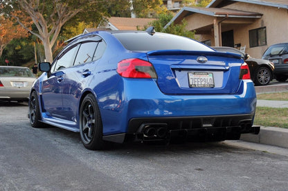 AeroflowDynamics [15 - 21 Wrx/Sti] Rear Diffuser V1 - JDMuscleDiffusers and Vortex GeneratorsAFD-VA-AL-DIFF-V1-MBKMatte black