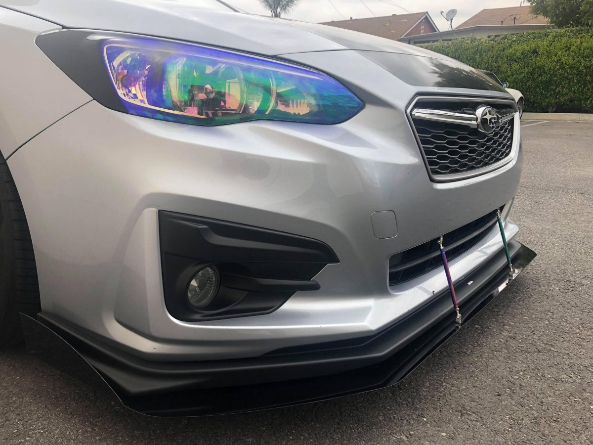 AeroflowDynamics [18 - 19 Impreza] Front Splitter V2 - JDMuscleFront Wind Splittersku-19809702314057STI LIP