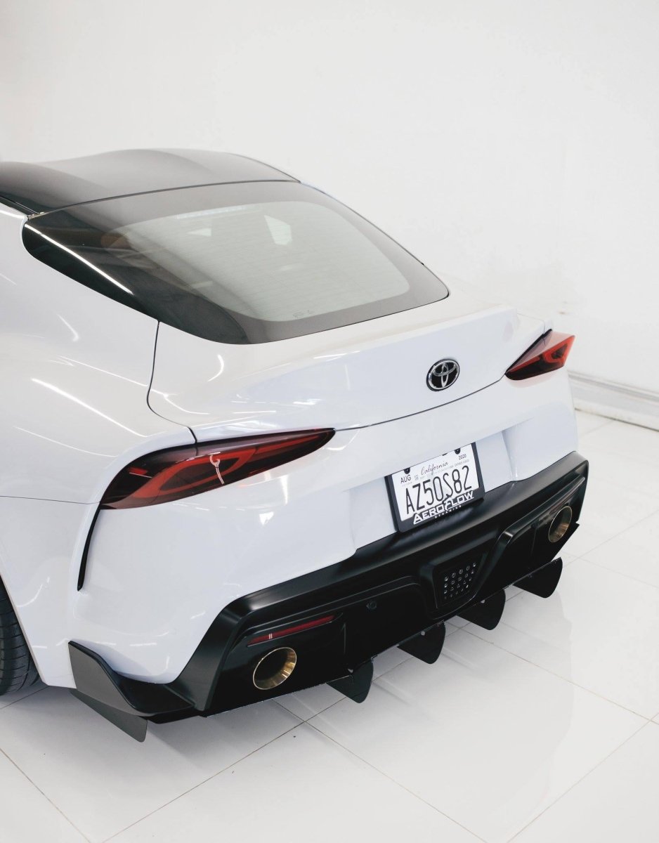 AeroflowDynamics [20 - 22 Supra A90] Rear Diffuser V1 - JDMuscleDiffusers and Vortex Generatorssku-31713506426953