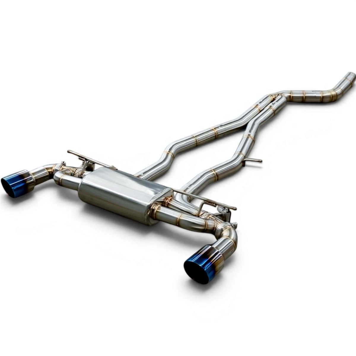 AeroflowDynamics [20-26 Supra A90 / A91 F1] Exhaust System - JDMuscleExhaustVB-F1-STEEL-VALV-CATStainless Steel