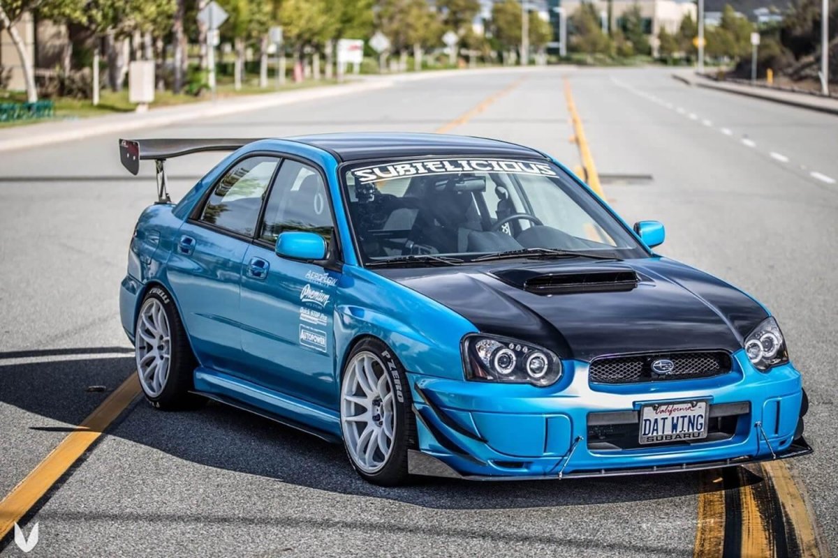 AeroflowDynamics 2004 - 2005 Subaru Wrx/Sti Canards V2 - JDMuscleCanardssku-15917307203