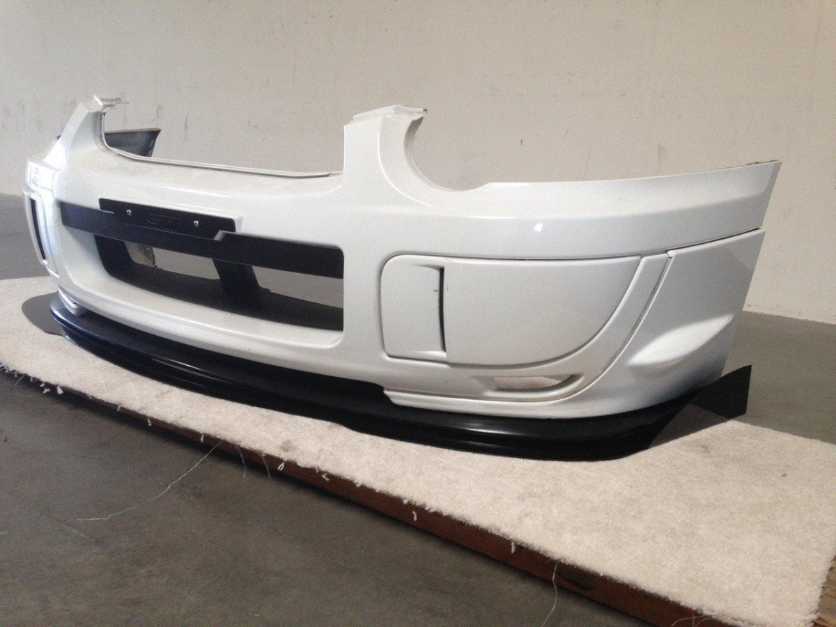 AeroflowDynamics 2004 - 2005 Subaru Wrx/Sti Front Splitter V2 - JDMuscleFront Wind Splittersku-15917603331Subaru Front Splitter 2004 - 2005 WRX/STI