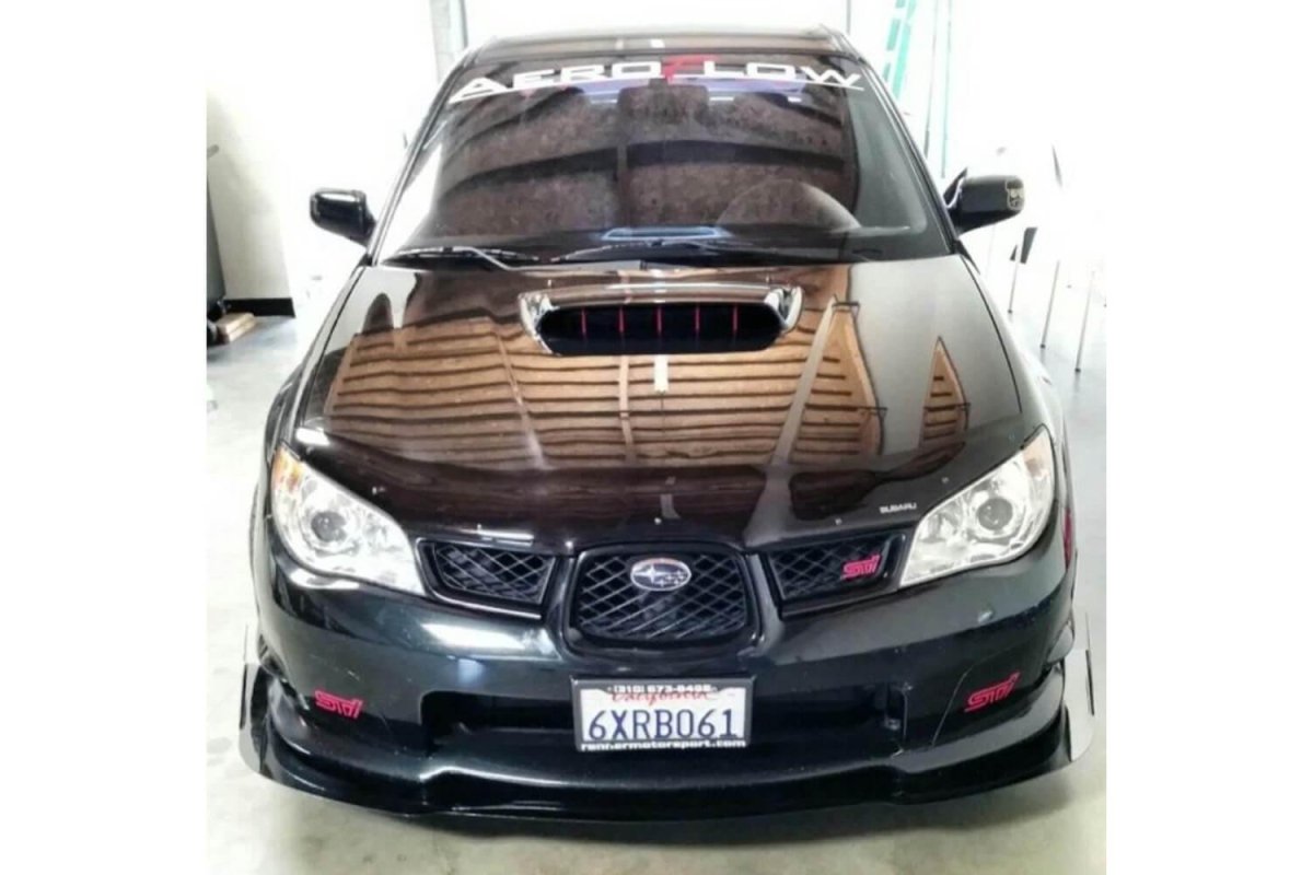 AeroflowDynamics 2006 - 2007 WRX/STI Front Splitter V2 - JDMuscleFront Wind SplitterAFD-07WRX-AL-SPLT-V2Subaru Front Splitter 2006 - 2007 WRX/STI