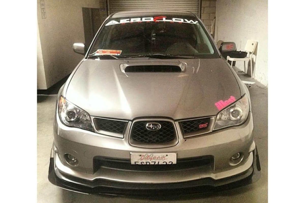 AeroflowDynamics 2006 - 2007 WRX/STI Front Splitter V2 - JDMuscleFront Wind SplitterAFD-07WRX-AL-SPLT-V2Subaru Front Splitter 2006 - 2007 WRX/STI