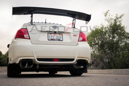 AeroflowDynamics 2008 - 2014 Subaru Wrx / Sti Rear Spat Extension V2 (Sedan) - JDMuscleRear Lipssku-5044768707