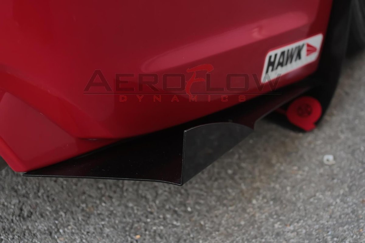 AeroflowDynamics 2008 - 2014 Subaru Wrx / Sti Rear Spat Extension V2 (Sedan) - JDMuscleRear Lipssku-5044768707