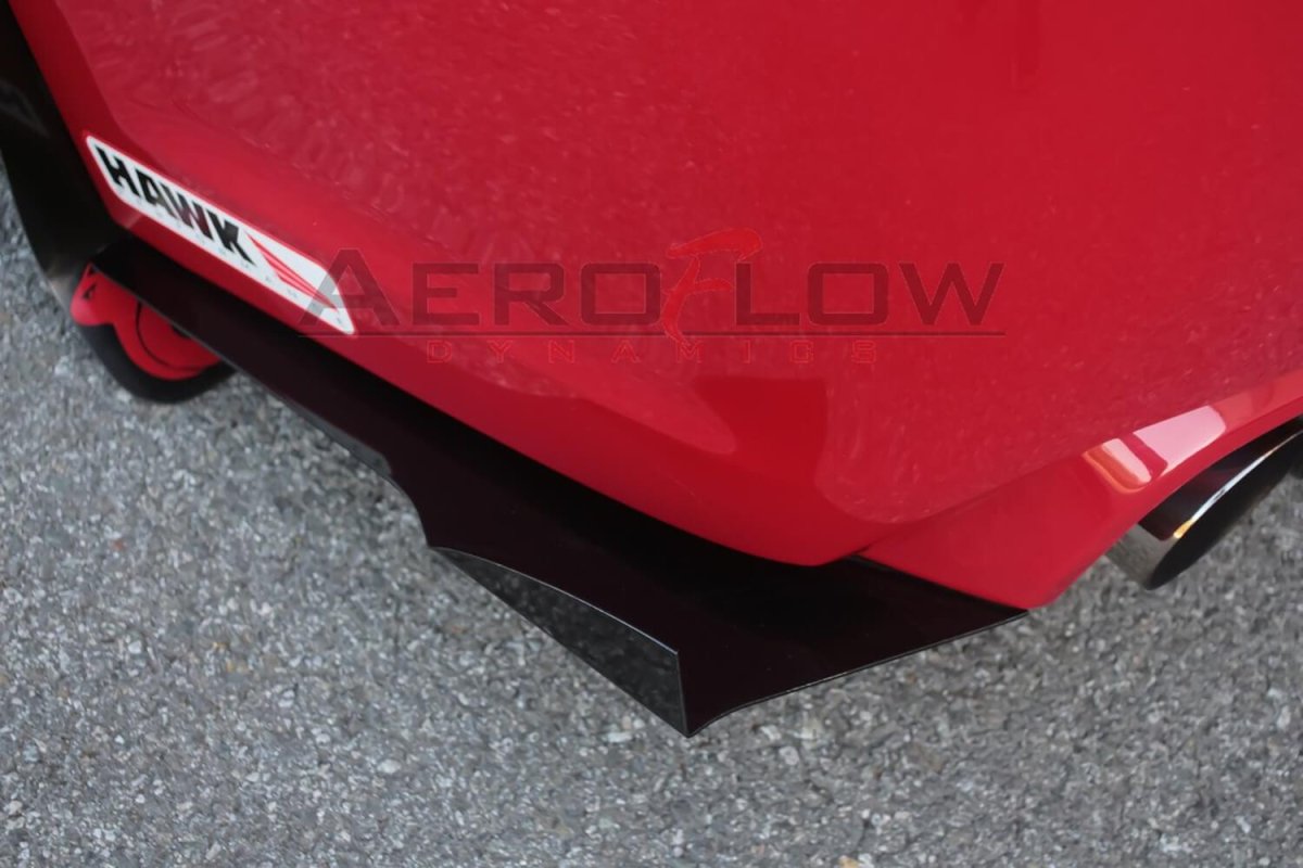 AeroflowDynamics 2008 - 2014 Subaru Wrx / Sti Rear Spat Extension V2 (Sedan) - JDMuscleRear Lipssku-5044768707