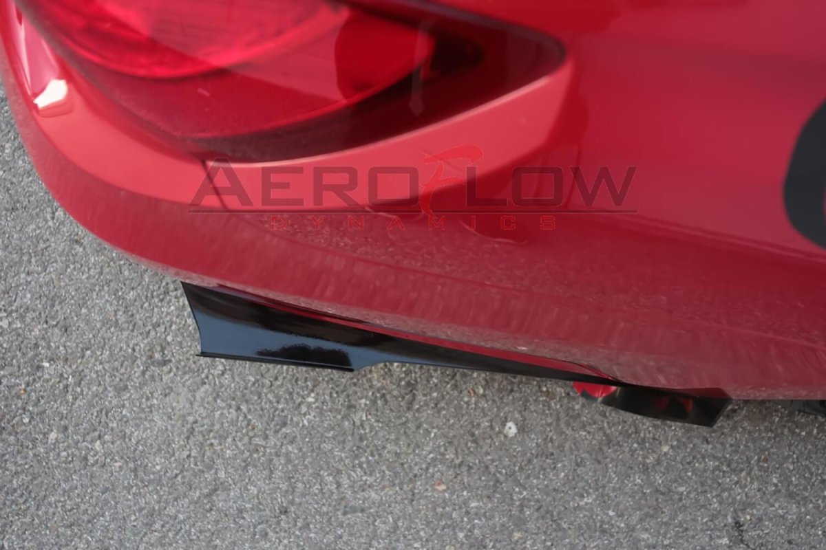 AeroflowDynamics 2008 - 2014 Subaru Wrx / Sti Rear Spat Extension V2 (Sedan) - JDMuscleRear Lipssku-5044768707